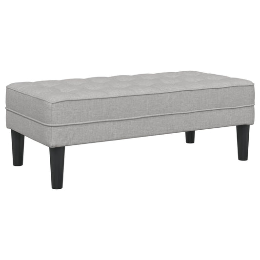 Bank Cloud Grijs 113x57x39 cm Stof